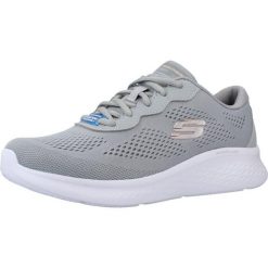 Buty do chodzenia damskie Skechers Skech Lite Pro Perfect Time. Niebieskie obuwie sportowe damskie Skechers, bez wzorów, z materiału, trekkingowe, Skechers Sport. Za 478.00 zł.
