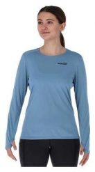 Bluza do biegania damska Inov-8 Performance Long Sleeve. Niebieskie bluzy damskie Inov-8, xs, bez wzorów, z poliesteru, bez kaptura. Za 98.99 zł.