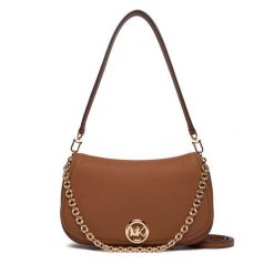 Torebka MICHAEL Michael Kors. Brązowe torebki do ręki damskie MICHAEL Michael Kors, bez wzorów, klasyczne, bez dodatków. Za 1,429.00 zł.