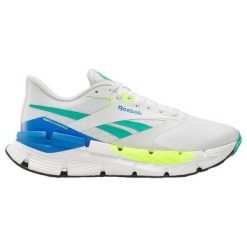 Buty do biegania męskie Reebok Floatzig Symmetros. Białe buty sportowe męskie Reebok, z materiału, bez zapięcia, do biegania. Za 646.00 zł.