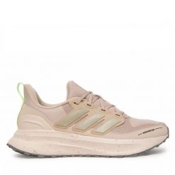 Buty do biegania adidas. Brązowe obuwie sportowe damskie Adidas, bez wzorów, do biegania. Za 349.99 zł.