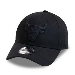 Czapka z daszkiem New Era NBA Chicago Bulls. Czarne czapki i kapelusze męskie New Era, bez wzorów, z bawełny. Za 160.50 zł.