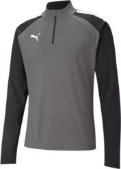 Bluza męska Puma teamLIGA 1/4 Zip Top szaro-czarna 657236 13. Czarne bluzy męskie NoName, m, bez wzorów, bez kaptura. Za 185.31 zł.