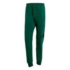 Spodnie do biegania adidas Essentials Big Logo. Zielone spodnie sportowe męskie Adidas, l, bez wzorów, z dresówki, do biegania. Za 211.95 zł.