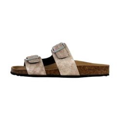 Damskie sandały Geox Brionia. Brązowe sandały damskie Geox, bez wzorów, bez obcasa, bez zapięcia. W wyprzedaży za 271.45 zł.