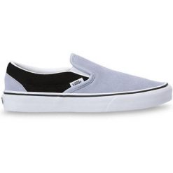 Vans Classic Suede Slip-On Unisex — Niebieski/Czarny, EU 40.5. Czarne trampki męskie Vans, bez wzorów, klasyczne, bez zapięcia. Za 297.99 zł.