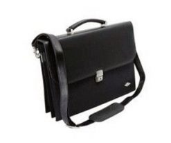 Wedo Ladies Flap-Over Briefcase Torba damska Czarny. Czarne plecaki damskie Wedo, bez wzorów. Za 337.99 zł.