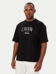 Calvin Klein Jeans Bluza LV04RH209G Czarny Regular Fit. Czarne bluzy męskie Calvin Klein Jeans, m, bez wzorów, z bawełny, bez kaptura. Za 449.99 zł.