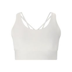 Biustonosz dla kobiet Athlecia Gaby V2. Białe obuwie sportowe damskie Athlecia, bez wzorów, na fitness i siłownię. Za 198.00 zł.