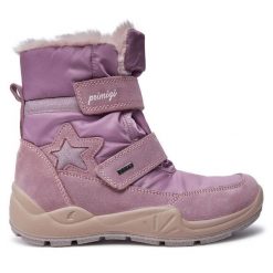 Śniegowce Primigi. Czerwone śniegowce dziewczęce Primigi, z gore-texu, bez zapięcia. Za 519.99 zł.