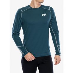 Bluza termoaktywna męska Helly Hansen LIFA Active Crew. Zielone bluzy męskie Helly Hansen, m, bez wzorów, bez kaptura, narciarskie. Za 182.99 zł.