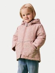 NAME IT Kurtka przejściowa 13242820 Różowy Regular Fit. Czerwone kurtki i płaszcze dla dziewczynek Name it, bez wzorów, z syntetyku, bez kaptura. Za 169.99 zł.