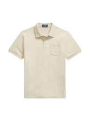 Polo Ralph Lauren Polo 323970332500 Beżowy Regular Fit. Brązowe t-shirty dla chłopców Polo Ralph Lauren, bez wzorów, z bawełny, bez ramiączek. Za 379.99 zł.