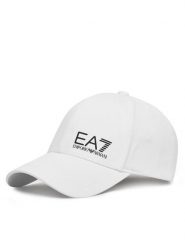 EA7 Emporio Armani Czapka z daszkiem 7X000005 AF11989 M0014 Biały. Białe rękawiczki męskie EA7 Emporio Armani, bez wzorów, z bawełny. Za 169.99 zł.