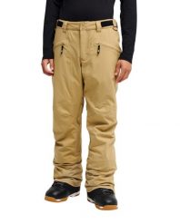 Spodnie śniegowe techniczne dla Mężczyzn BOUNDRY 10K Beżowy. Brązowe spodnie snowboardowe męskie Quiksilver, m, bez wzorów, z materiału, narciarskie. Za 719.99 zł.