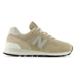 Buty damskie New Balance W5746J3 – beżowe. Brązowe obuwie sportowe damskie New Balance, bez wzorów, z materiału. Za 499.99 zł.