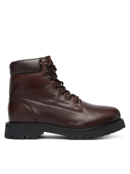 Tommy Hilfiger Trapery Flex Th Outdoor Rs FM0FM05600 Brązowy. Brązowe śniegowce i trapery męskie Tommy Hilfiger, outdoorowe. Za 999.99 zł.