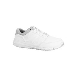Buty damskie do szybkiego marszu Protect 140 w kolorze białym. Obuwie sportowe damskie marki NEWFEEL. Za 99.99 zł.