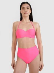 4F Góra od bikini damska - różowa S. Czerwone bikini damskie 4f, na lato, s, bez wzorów. W wyprzedaży za 39.99 zł.