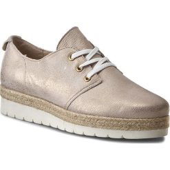 Espadryle CARINII - B3341 Dave Met. 6715. Brązowe espadryle damskie Carinii, z materiału. W wyprzedaży za 189.00 zł.