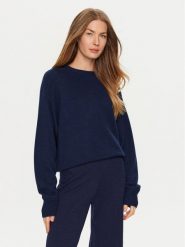 ViCOLO Sweter 77012S Granatowy Regular Fit. Niebieskie swetry damskie ViCOLO, s, bez wzorów, z kaszmiru, bez kołnierzyka, bez ramiączek, bez kaptura. Za 1,019.00 zł.
