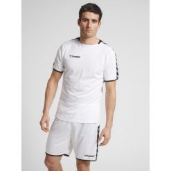 Koszulka Hummel Training hmlAUTHENTIC. Białe koszulki sportowe męskie Hummel, l, bez wzorów, z bawełny, bez kołnierzyka, bez ramiączek, do piłki nożnej. Za 178.00 zł.