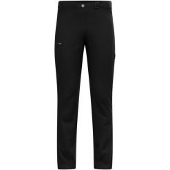 Spodnie tech. męskie Odlo Pants regular length ASCENT. Czarne spodnie sportowe męskie Odlo, m, bez wzorów, trekkingowe. W wyprzedaży za 474.15 zł.