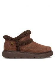 Skechers Śniegowce Bobs Keepsakes Lite - Winter Snug 114895 Brązowy ciemny. Brązowe śniegowce i trapery damskie Skechers, ze skóry. Za 339.99 zł.