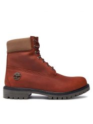 Timberland Trzewiki TB0A2P6WEJD1 Brązowy. Brązowe botki męskie Timberland, bez wzorów, ze skóry, bez zapięcia. Za 799.99 zł.