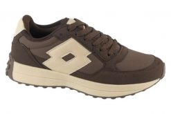 Buty sportowe Sneakersy damskie, Calento. Brązowe obuwie sportowe damskie Lotto, bez wzorów, z materiału, trekkingowe. Za 129.99 zł.