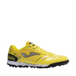 Buty unisex piłkarskie Joma Mundial Turf 2628. Żółte buty sportowe męskie Joma, bez zapięcia, do piłki nożnej. Za 228.99 zł.