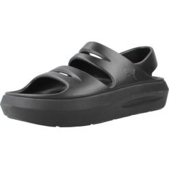 Sandały PUMA YELLOW FLATTER SANDAL Czarny. Czarne sandały damskie Puma, bez wzorów, z gumy, bez obcasa, bez zapięcia. Za 198.99 zł.