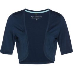 Bolerko shirtowe. Czarne żakiety damskie bonprix, bez wzorów, klasyczne. Za 67.99 zł.