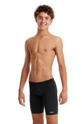 Kąpielówki spodenki na basen chłopięce Funky Trunks Still Black. Czarne kąpielówki dla chłopców FUNKY TRUNKS, bez wzorów, wakacyjne. Za 171.98 zł.