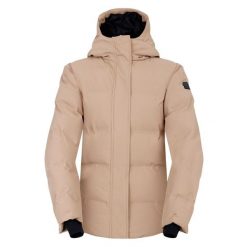 Damska Kurtka Ocieplana Entrusted Padded Jacket. Brązowe kurtki sportowe damskie Dare 2b, m, bez wzorów, z puchu, bez kaptura, trekkingowe. Za 396.99 zł.