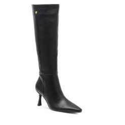 Kozaki Nine West. Czarne kozaki damskie Nine West, bez obcasa, na szpilce. Za 329.99 zł.
