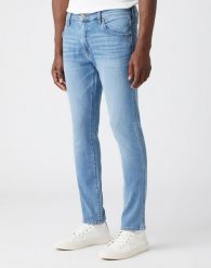 MĘSKIE SPODNIE JEANSOWE WRANGLER LARSTON GOLD STAR W18SW735Z 112141223. Spodnie materiałowe męskie Wrangler, l, bez wzorów, z jeansu, retro. Za 229.99 zł.