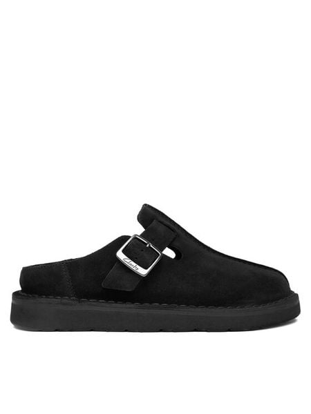Clarks Klapki Solsbury Mule. 26184167 Czarny. Czarne klapki damskie Clarks, bez wzorów, ze skóry, bez obcasa. Za 439.99 zł.