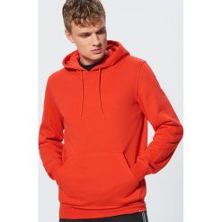 Gładka bluza z kapturem - Pomarańczowy. Bluzy męskie marki Cropp. Za 79.99 zł.