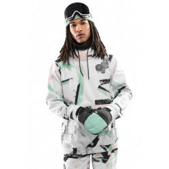 Kurtka snowboardowa męska W1 Delirium. Kurtki męskie SIROKO, l, bez wzorów, z softshellu, bez kaptura. Za 844.00 zł.