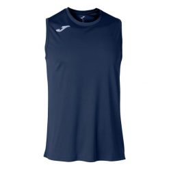 Koszulka do koszykówki męska Joma Combi basket. Niebieskie koszulki sportowe męskie Joma, l, bez wzorów, z poliesteru, bez kołnierzyka, bez ramiączek, do koszykówki. Za 89.85 zł.