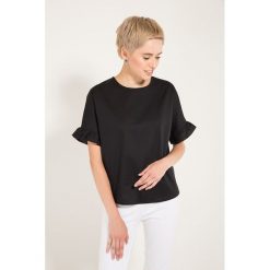 Bluzka w kolorze czarnym. Bluzki damskie marki Bessa, Moonlight. W wyprzedaży za 112.95 zł.