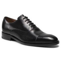 Półbuty JOOP!. Czarne eleganckie półbuty JOOP!, wizytowe, bez zapięcia. Za 919.99 zł.