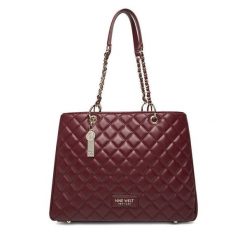 Torebka Nine West. Czerwone torebki do ręki damskie Nine West, bez wzorów, klasyczne, bez dodatków. Za 299.99 zł.