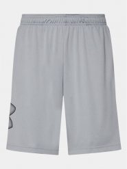Under Armour Szorty sportowe Ua Tech Graphic Short 1306443-035 Szary Loose Fit. Szare krótkie spodenki sportowe męskie Under Armour, m, bez wzorów, z syntetyku. Za 129.99 zł.