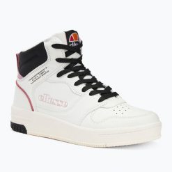 Buty damskie Ellesse Karyn. Białe obuwie sportowe damskie Ellesse, bez wzorów, z materiału. Za 159.99 zł.