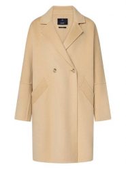 JOOP! Płaszcz wełniany 263C32Corina 30103371 Beżowy Regular Fit. Brązowe płaszcze damskie JOOP!, na zimę, bez wzorów, z wełny, bez kaptura. Za 1,679.00 zł.