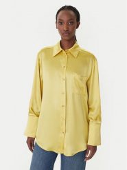 MAX&Co. Koszula Angri 2616111061200 Żółty Regular Fit. Żółte koszule damskie MAX&Co., bez wzorów, z satyny, bez kołnierzyka, bez ramiączek. Za 1,109.00 zł.