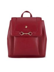 Beverly Hills Polo Club Plecak BHPC-K-043-06 Czerwony. Czerwone plecaki damskie Beverly Hills Polo Club, bez wzorów, z materiału. Za 174.99 zł.