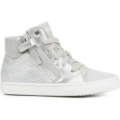 Sneakersy "Gisli" w kolorze srebrnym. Trampki i tenisówki dziewczęce marki Geox Kids. W wyprzedaży za 134.95 zł.